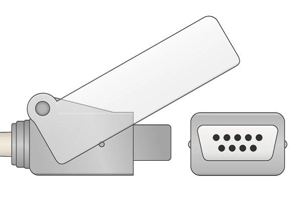 Καλώδιο επέκτασης Γερμανία-Datex oxy-C3 SpO2, 2.4m