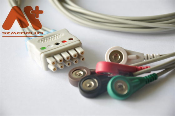 Υπομονετικό καλώδιο 5 θραύση 411202-001 Marquette ECG υγειονομικής περίθαλψης της Γερμανίας μολύβδου