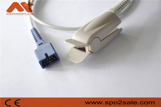 Συμβατός αισθητήρας συνδετήρων spo2 δάχτυλων Nellcor Oximax DS100A ενήλικος