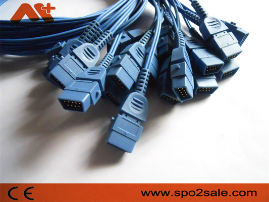 Καλώδιο φορμών καλωδίων CSI Siemens Spo2 επέκτασης BCI Nellcor Spo2
