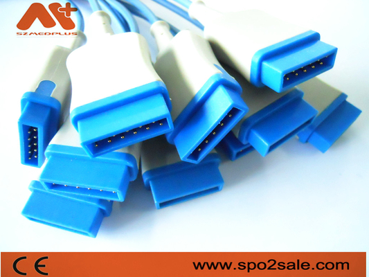 Καλώδιο Ohmeda Oximax Nellcor Spo2 καλωδίων της Γερμανίας Spo2 Marquette
