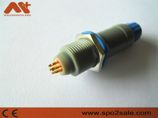 (S21M07-P05MJG0-527S) ώθηση 5 τραβήγματος 1P πλαστικός συνδετήρας εγκοπών καρφιτσών ενιαίος, η γκρίζα Shell, μπλε μανίκι, για το καλώδιο 5,0 χιλ.