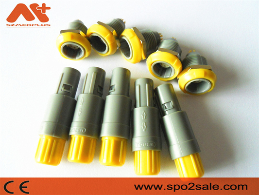 (G51MC7-P08LFD0-0040) ώθηση 8 τραβήγματος 1P πλαστική υποδοχή καρφιτσών, η γκρίζα Shell, κίτρινο, διπλό κλειδί 60