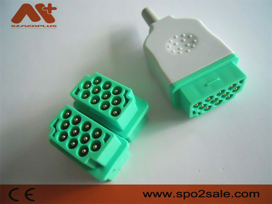 Συνδέσεις για την παρακολούθηση ασθενών 11 Pin ECG συνδετήρας για την παρακολούθηση ασθενών GE Marquette