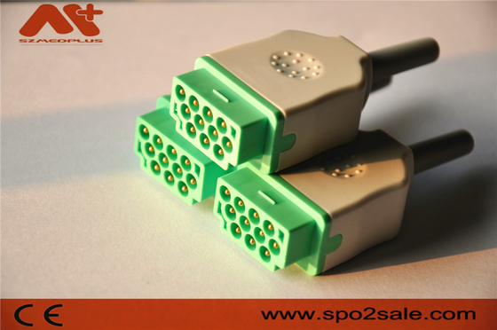 Συνδέσεις για την παρακολούθηση ασθενών 11 Pin ECG συνδετήρας για την παρακολούθηση ασθενών GE Marquette