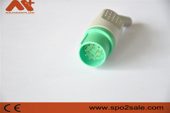 11pin Green Medical ECG Connector συμβατό με το Nihon Kohden Monitor Accessory