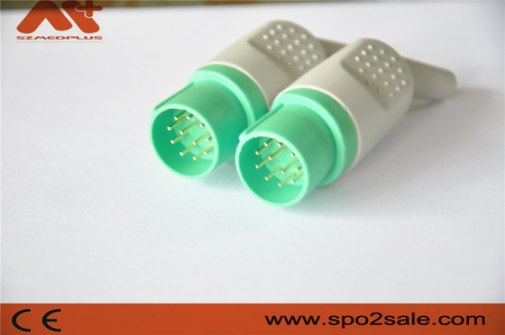 11pin Green Medical ECG Connector συμβατό με το Nihon Kohden Monitor Accessory