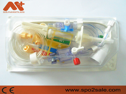 P01733 IBP πίεσης ενιαίος σωλήνας συνδετήρων Edwards μετατροπέων μίας χρήσης