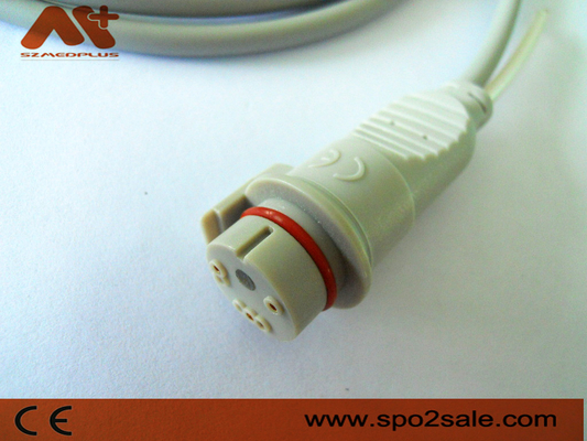 Καλώδιο 684081 μετατροπέων του BD Philips Ibp καρφίτσα HP 12 για το υπομονετικό όργανο ελέγχου