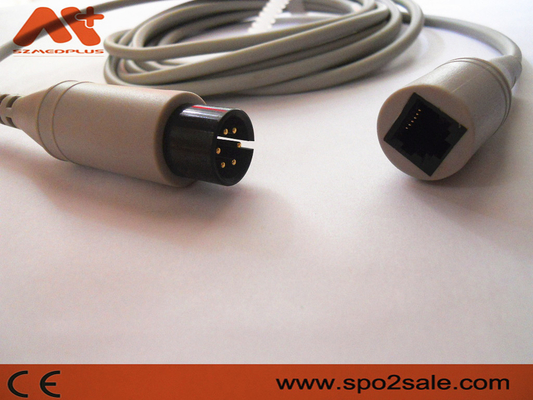 Mindray 6Pin στο συμβατό IBP καλώδιο 001C-30-70760 προσαρμοστών Abbort
