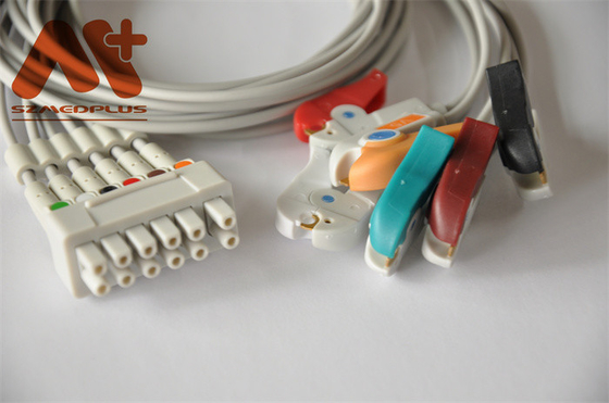 Γερμανία Marquette 	Τηλεμετρία Leadwire 421932-001 καλωδίων ECG Holter συνδετήρας 6 μολύβδου