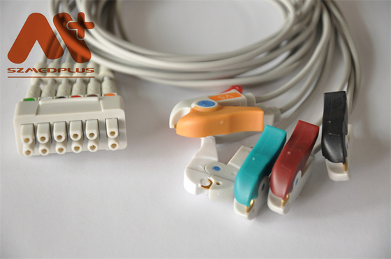 Γερμανία Marquette 	Τηλεμετρία Leadwire 421932-001 καλωδίων ECG Holter συνδετήρας 6 μολύβδου