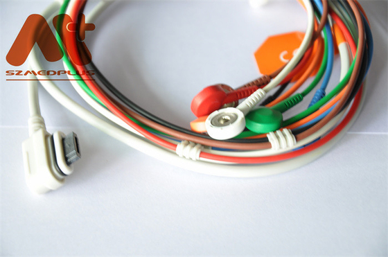 Καλώδιο 5 θραύση 2008594-002 2008594-001 Leadwire ECG τηλεμετρίας μολύβδου