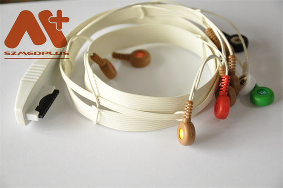 Ιατρικό TPU 10 καλώδιο AHA Mortara Ecg καλωδίων Holter μολύβδου - 9293-034-50