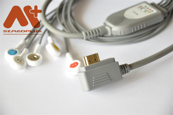 Καλώδιο 5 ECG Holter μόλυβδος συμβατός για το έξυπνο Holter σύστημα καταγραφής Voles&Hills