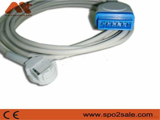Datex συμβατό SpO2 καλώδιο προσαρμοστών Ohmeda - oxy-ES3