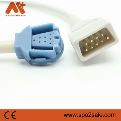 Datex συμβατό SpO2 καλώδιο προσαρμοστών Ohmeda - oxy-SLA