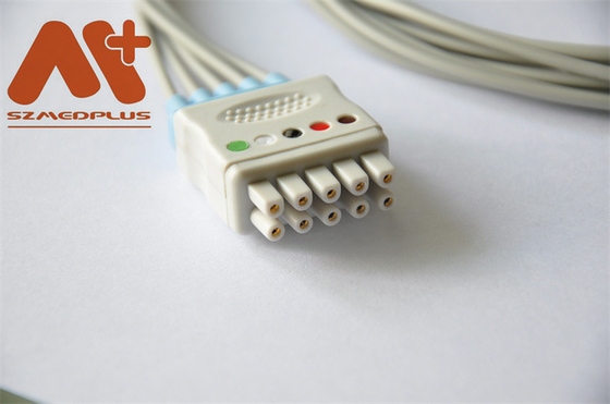 Υπομονετικό καλώδιο 5 θραύση 411202-001 Marquette ECG υγειονομικής περίθαλψης της Γερμανίας μολύβδου