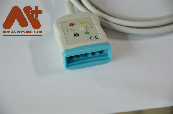 5 υπομονετικό καλώδιο 12 καρφίτσα Philips M1668A μολύβδου ECG για το υπομονετικό όργανο ελέγχου