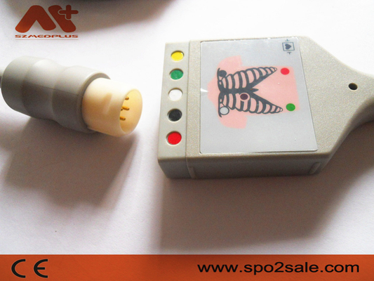 Συμβατό καλώδιο κορμών 5 μολύβδου ECG της Philips - M1610A