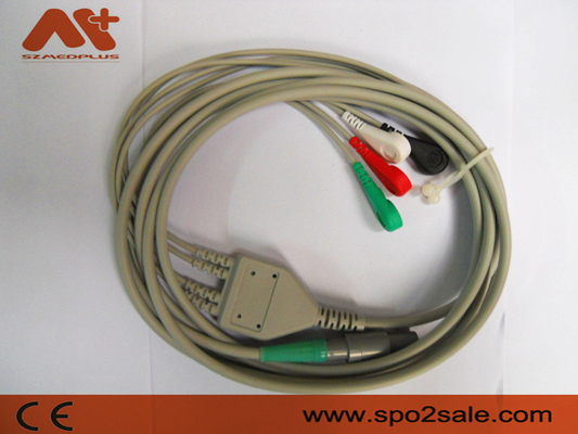 Το Petas 165R, 260R, 300, Κ-250, συμβατός μόλυβδος 4 KMA160R αιφνιδιαστικός άμεσος-συνδέει το καλώδιο ECG