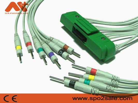 Υπομονετικό καλώδιο Ecg Nihon Kohden Cardiofax Β 1550K, ecg-9522P, ecg-1550 EKG