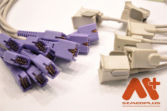 ISO13485 szmedplus 1864 παιδιατρικός αισθητήρας συνδετήρων SpO2 δάχτυλων για αμέσως-7