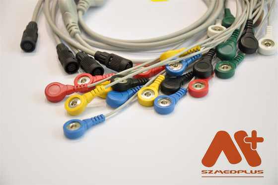 Συμβατό Valenta Mn-08 7 καλώδιο ηλεκτροσόκ Holter