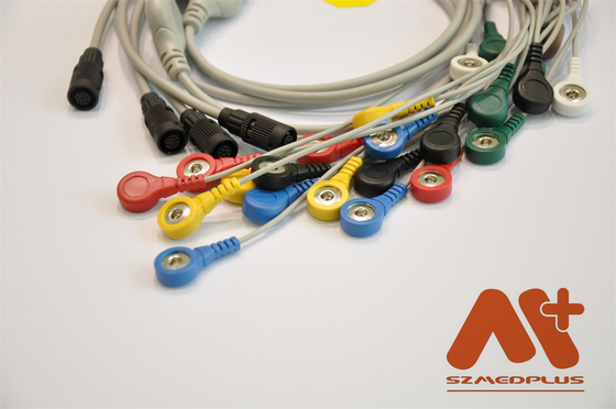 Συμβατό Valenta Mn-08 7 καλώδιο ηλεκτροσόκ Holter
