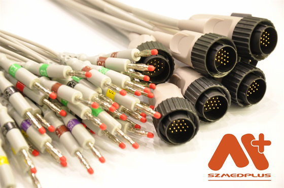 Kenz PC-104 καλώδιο 16 EKG καλώδιο καρφιτσών για Kanz 103, 106, 107, 1201, 302, 303