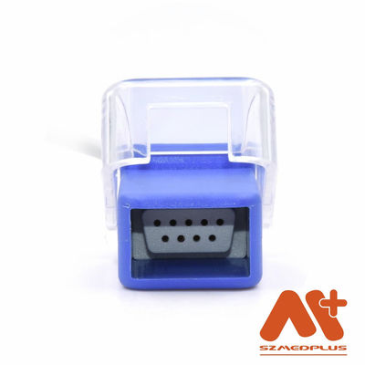 Oximax 8Pin στο καλώδιο Philips M1943NL ιατρικό TPU προσαρμοστών DB9 SpO2